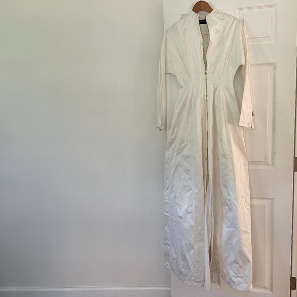 Brandon Maxwell White Dress - Size 2 - Picture 1 of 7